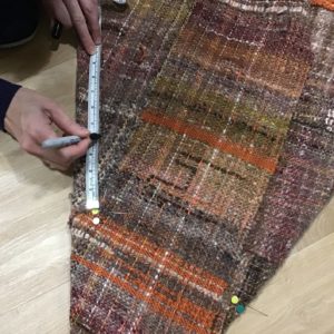 marking the armholes