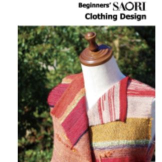 Beginners SAORI Clothing Design (red pattern book, English)