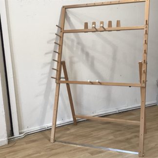 Stand attachment for new warping frame