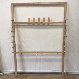 New warping frame with 2 legs